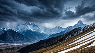 Why Fresh Western Disturbance Is Drenching Himalayan Peaks Early