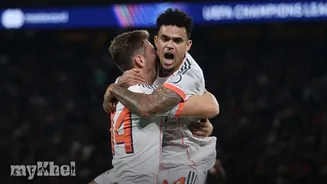 Bayern Munich Triumphs Over Paris Saint-Germain 2-1 Despite Luis Diaz's Red Card