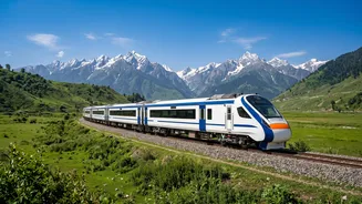 Planning A Kashmir Holiday By Rail? Here's What The New Vande Bharat Adds