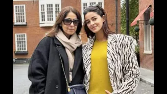 Bhavana Pandey Digs Into The Archives To Wish Daughter Ananya Panday On Birthday | Watch