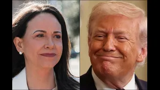 'Wonderful Gesture Of Mutual Respect': Trump Praises Machado For Nobel Peace Prize Gesture