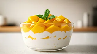 Make This 3 Ingredient Low Calorie Mango Coconut Dessert Today
