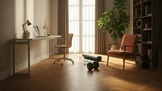 Work, Fitness And Rest Now Share Space