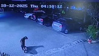 Pune VIDEO: Leopard Spotted In Keshavnagar's Alcon Silverleaf Society