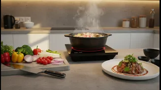 A Good Workflow Leaves Space For Hot Pots And Finished Food