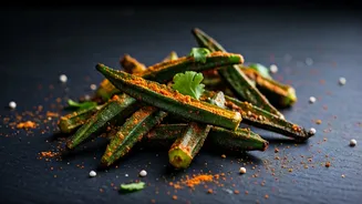 Move Over Chips, Try Air-Fried Peri-Peri Bhindi Instead