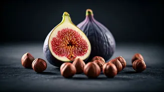 Hazelnuts Add Crunch, Figs Add Sweetness