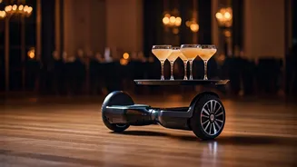 Hoverboard Drink Service at Indian Wedding Goes Viral: A Glimpse into Innovative Celebrations