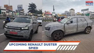India-Bound Renault Duster SUV Spied Testing Ahead Of January 26 Launch
