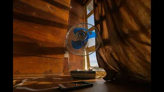 Why ceiling fans feel weaker after 9 PM in pre-monsoon weeks — and what changes the airflow