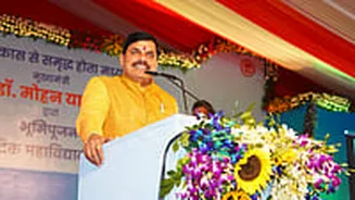 MP News: CM Mohan Yadav Fetes Meritorious Students Of Meena Community