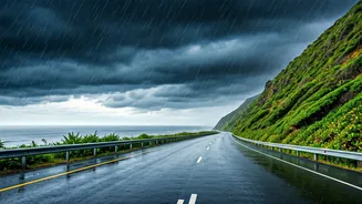 Enjoy Weekend Coastal Road Trips As Heavy Showers Begin