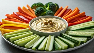 Hummus Makes Simple Veggies Taste More Exciting
