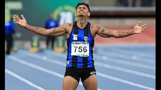 Gabriel Garcia celebra ouro nos 100m:"Só pensava em ganhar o Troféu Brasil"