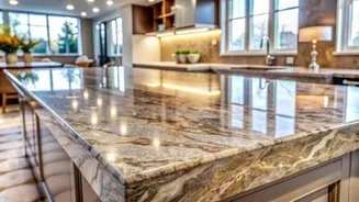 Decor tip: Add marble tabletops for instant elegance