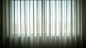 Sheer Cotton Drapes Offer Easy Aesthetic Glow Ups For Apartments