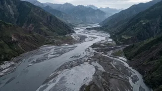 What Satellite Images Reveal About Nepal's Deadly Flood Sequence