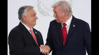 'We Are Looking At It': Trump Says He May Exempt Hungary From Russian Oil Sanctions