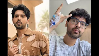 Armaan Malik Drops Pic From Hospital, Shares Health Update: 'Last Few Days Have Not Been Fun'