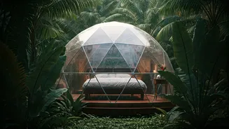 High End Glamping Domes Are The Finest Rainy Season Honeymoon