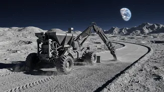 Robots Building Future Moon Bases and Making Lunar Roads from Local Regolith: What to Know