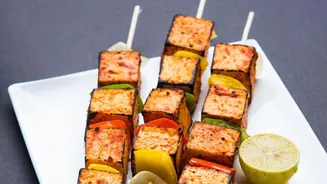 Guilt-Free Street Food Hacks Simple Air-Fried Paneer Tikka And Millet Bhel Options