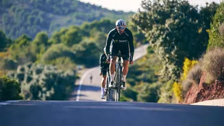 The health benefits that make uphill cycling worth it