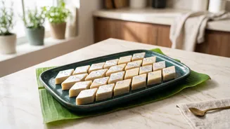 Making Kaju Katli At Home β How To Shape And Slice Kaju Katli