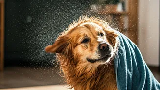 Wet Coats Need Towels, Air And Patience