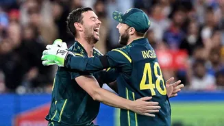 MCG T20I: Josh Hazlewood equals Starc's tally with stunning spell