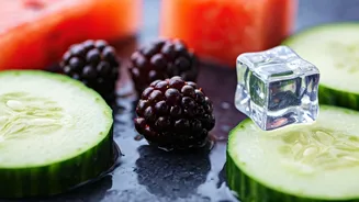Hydration Needs Food, Fibre And Cooling Ingredients