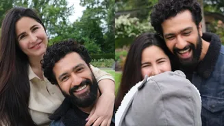 Katrina on life with Vicky after welcoming son