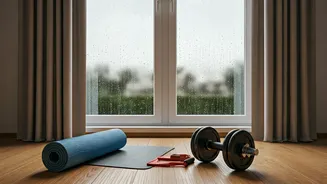 This Cozy Cardio Hack Keeps You Fit During Downpours