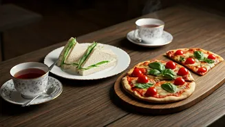 High Tea And Pizza Sound Like Perfect June
