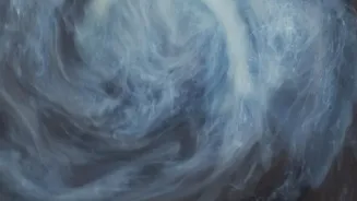 Scientists study new camera captures showing shrinking cosmic tornados in Jupiter's red spot