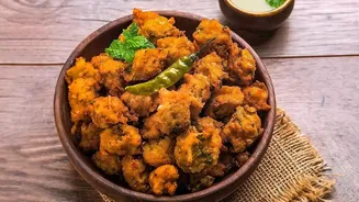 How Home Cooks Make Air-Fried Pakoras Crunchy Using 80 Percent Less Oil
