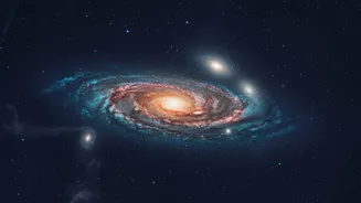 NASA's Three-Galaxy-Pairs Image: A Clearer Look At Galaxy Distances Behind One View