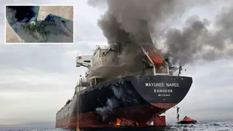 Yemen's Houthis Attack Two Saudi Oil Tankers In The Red Sea Amid Bab el-Mandeb Blockade