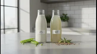 How pea and hemp milk provide allergen-free options in plant milk wave