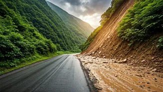 Map Safe Hill Routes Around Sudden Monsoon Landslide Blocks
