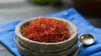 A Few Saffron Strands Can Add Colour Before Honey Adds Sweetness, As The Article Is A Culinary Guide