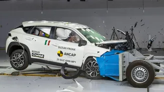 Suzuki stops Fronx sales in New Zealand after one-star ANCAP crash test result