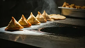 Hyderabad Busts Massive Illegal Samosa Factory Using Spoiled Ingredients and Reused Oil