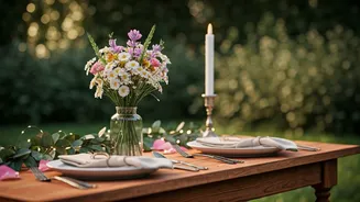 Enchanting Garden Wedding: Simple Decor for a Small, Magical Celebration