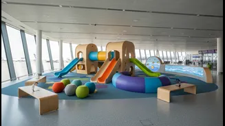 From Strollers To Play Areas, Airports Are Getting More Family Friendly
