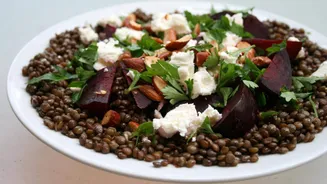 5 interesting dishes with lentil-beetroot combo