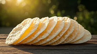 Turn Plain Leftover Rice Into Epic Sun Dried Papads Easily