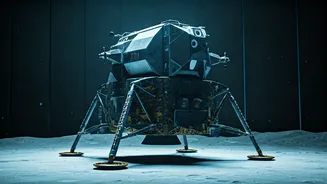 Blue Origin's Cargo Lander 'Endurance' Aces Crucial Space Simulation for Artemis Missions