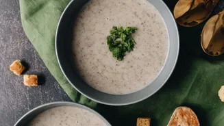 Soup Bowls and Croutons Give Sourdough Two Different Uses With Soup