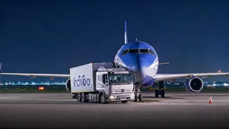 Kolkata Airport Incident: Catering Truck's Unfortunate Collision with Parked Aircraft